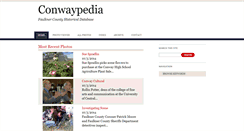 Desktop Screenshot of conwaypedia.net