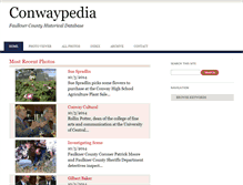 Tablet Screenshot of conwaypedia.net